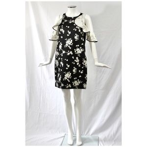 Amur Jennifer Blossom Dress with Flutter Sleeves
